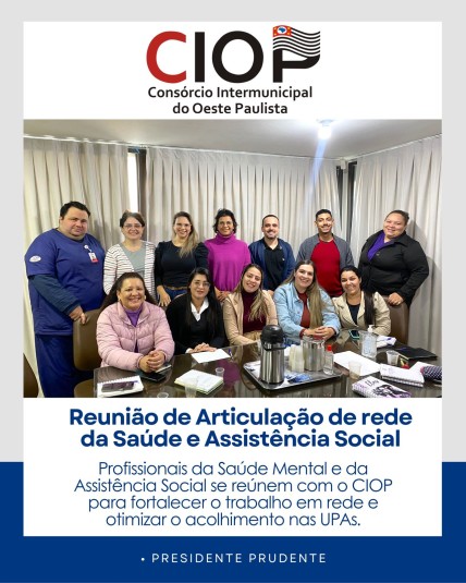 REUNIÃO DE ARTICULAÇÃO DE REDE DA SAÚDE E ASSISTÊNCIA SOCIAL